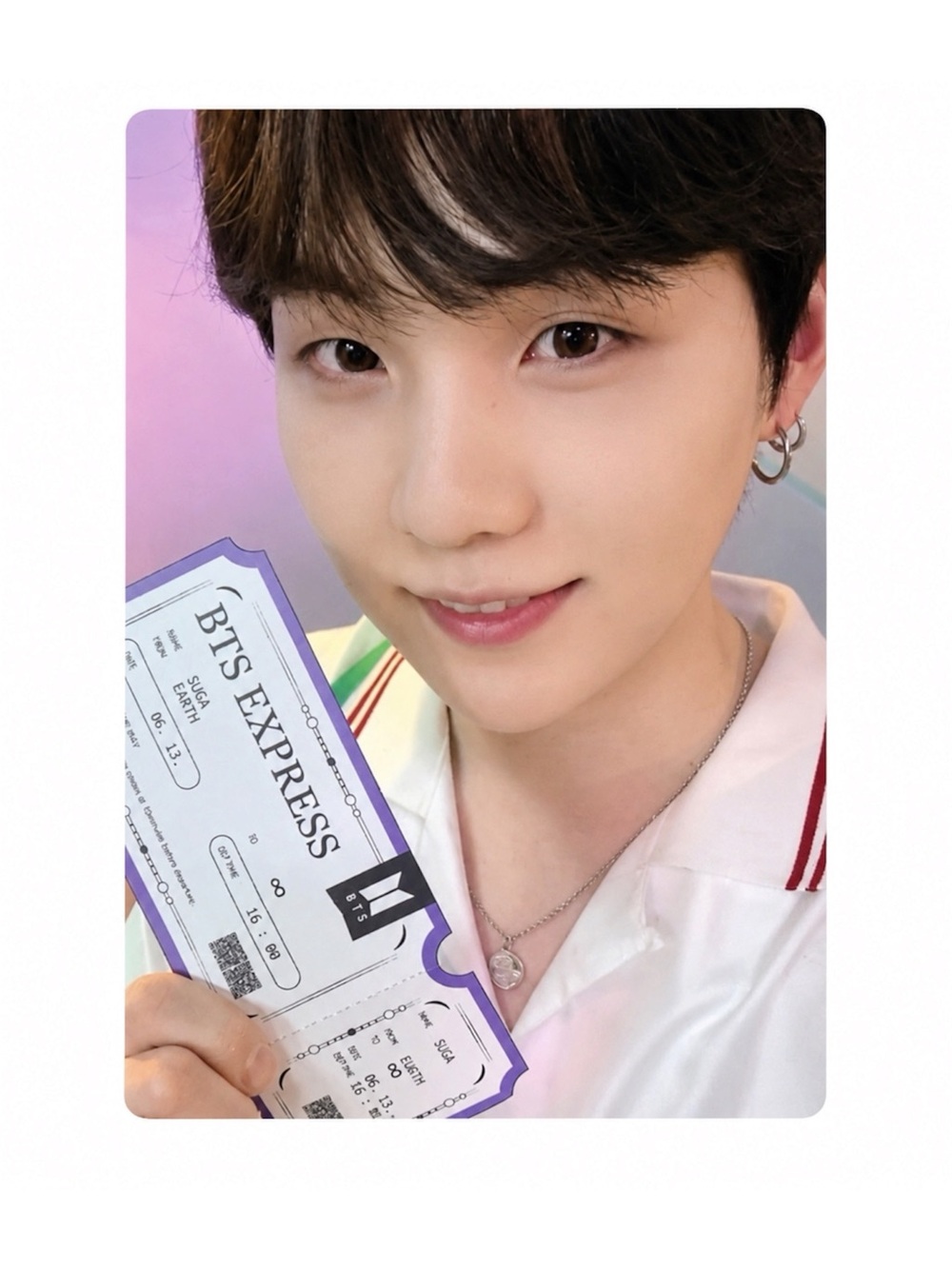 BTS 2021 MUSTER SOWOOZOO SPECIAL MINI PHOTO CARD SUGA - BRAND NEW